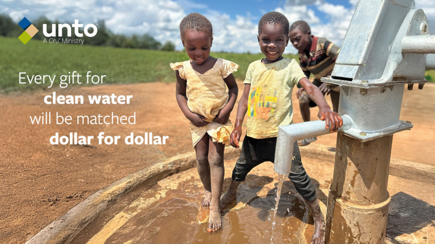 Clean Water — Matching Gift Opportunity!