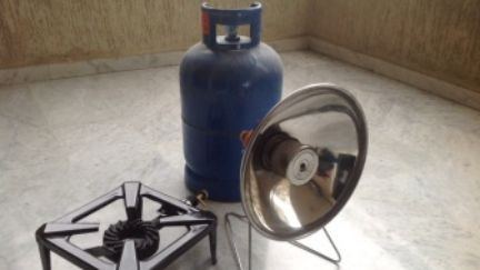 Propane Heater and Cooking Unit