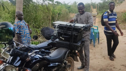 1/2 of a Team Motorbike